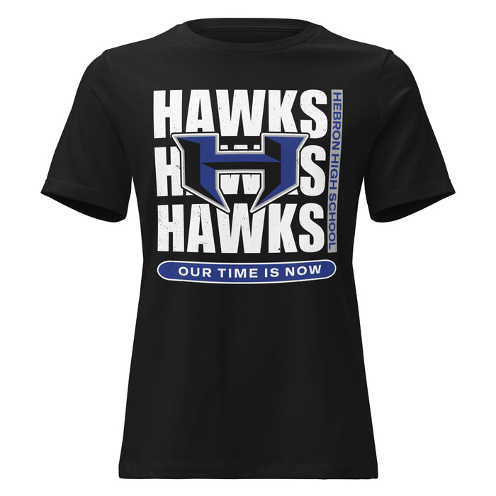 Hebron High School Hawks Women's Relaxed Fit T-shirt 235