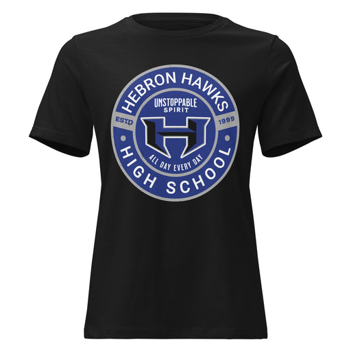 Hebron High School Hawks Women's Relaxed Fit T-shirt 239