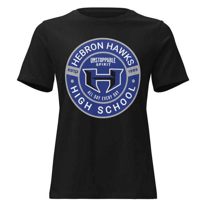 Hebron High School Hawks Women's Relaxed Fit T-shirt 239