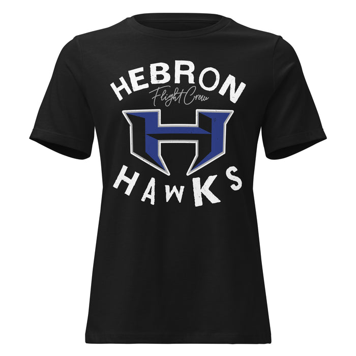 Hebron High School Hawks Women's Relaxed Fit T-shirt 228