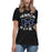 Student wearing Hebron High School Hawks Women's Relaxed Fit T-shirt 228