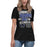 Student wearing Hebron High School Hawks Women's Relaxed Fit T-shirt 232