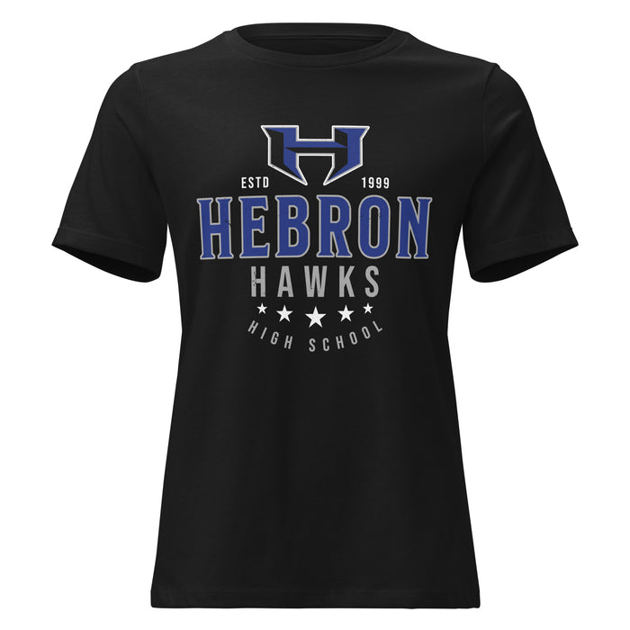 Hebron High School Hawks Women's Relaxed Fit T-shirt 217
