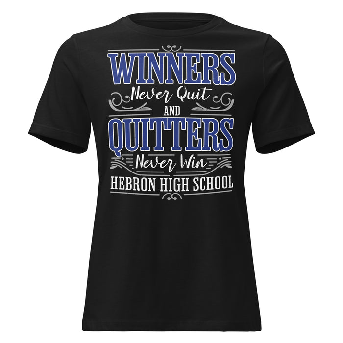 Hebron High School Hawks Women's Relaxed Fit T-shirt 237