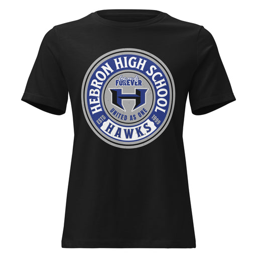 Hebron High School Hawks Women's Relaxed Fit T-shirt 220