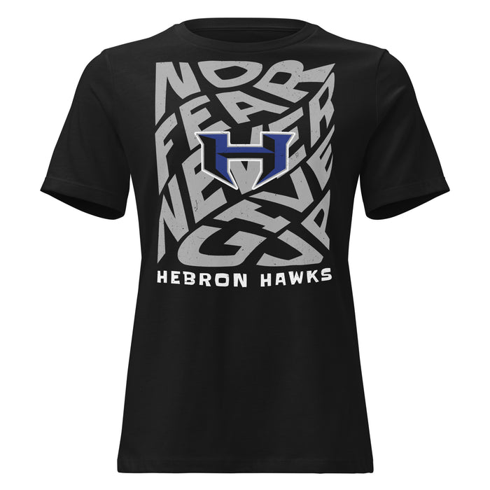 Hebron High School Hawks Women's Relaxed Fit T-shirt 236