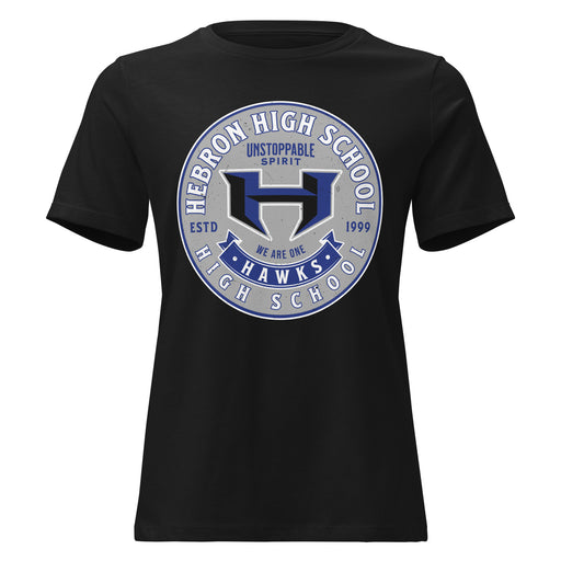 Hebron High School Hawks Women's Relaxed Fit T-shirt 215