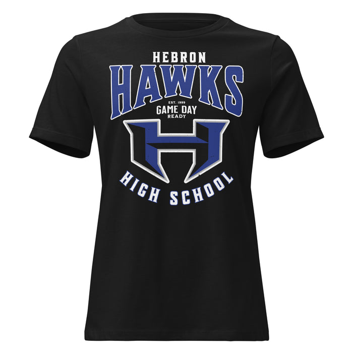Hebron High School Hawks Women's Relaxed Fit T-shirt 213