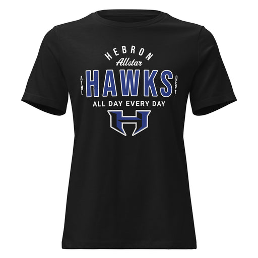Hebron High School Hawks Women's Relaxed Fit T-shirt 040