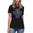 Student wearing Hebron High School Hawks Women's Relaxed Fit T-shirt 040