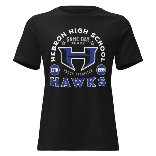 Hebron High School Hawks Women's Relaxed Fit T-shirt 208