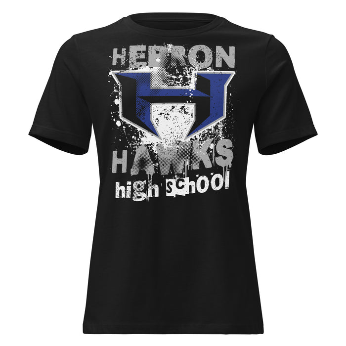 Hebron High School Hawks Women's Relaxed Fit T-shirt 205