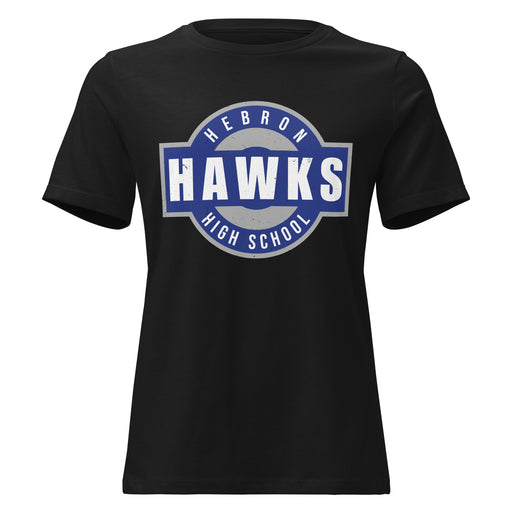 Hebron High School Hawks Women's Relaxed Fit T-shirt 011