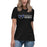 Student wearing Hebron High School Hawks Women's Relaxed Fit T-shirt 200