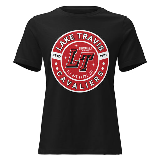 Lake Travis High School Cavaliers Women's Relaxed Fit T-shirt 239