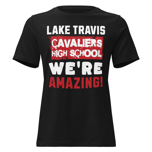 Lake Travis High School Cavaliers Women's Relaxed Fit T-shirt 231