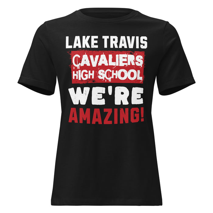 Lake Travis High School Cavaliers Women's Relaxed Fit T-shirt 231