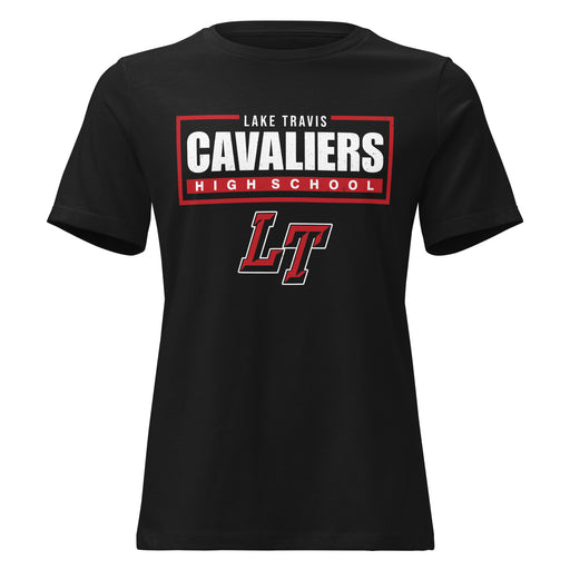 Lake Travis High School Cavaliers Women's Relaxed Fit T-shirt 049