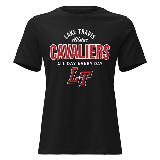 Lake Travis High School Cavaliers Women's Relaxed Fit T-shirt 040