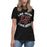 Woman wearing Lake Travis High School Cavaliers Women's Relaxed Fit T-shirt 228