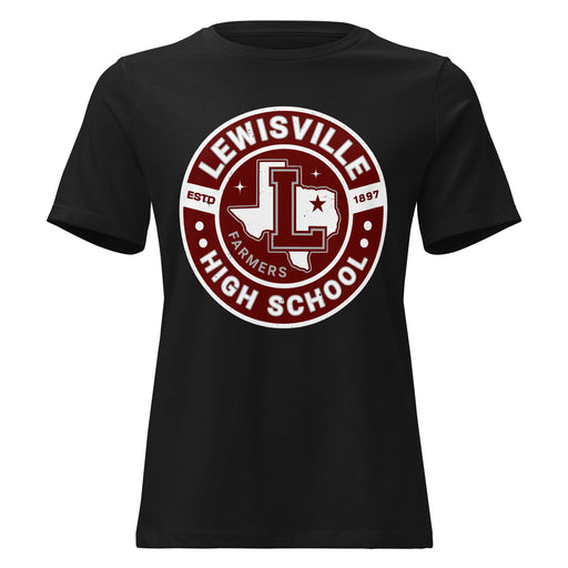 Lewisville High School Farmers Women's Relaxed Fit T-shirt 239