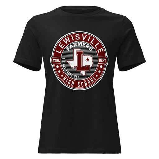 Lewisville High School Farmers Women's Relaxed Fit T-shirt 224
