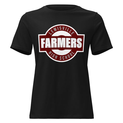 Lewisville High School Farmers Women's Relaxed Fit T-shirt 011