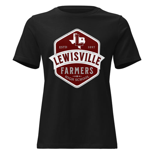 Lewisville High School Farmers Women's Relaxed Fit T-shirt 209