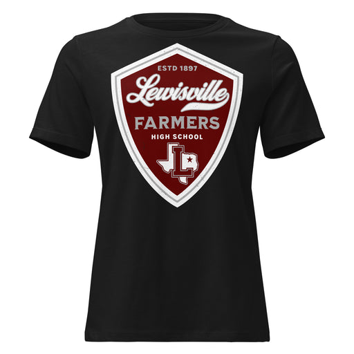 Lewisville High School Farmers Women's Relaxed Fit T-shirt 225