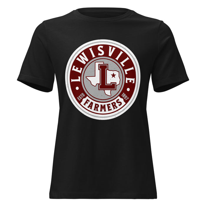 Lewisville High School Farmers Women's Relaxed Fit T-shirt 220