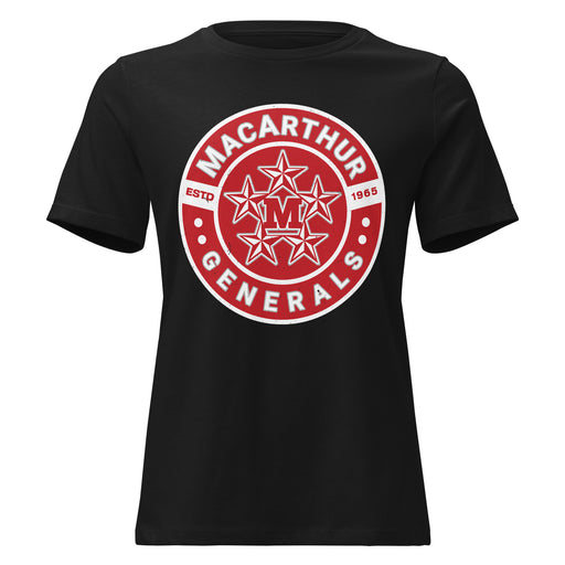 MacArthur High School Generals Women's Relaxed Fit T-shirt 239