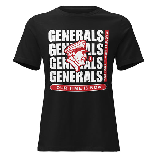 MacArthur High School Generals Women's Relaxed Fit T-shirt 235
