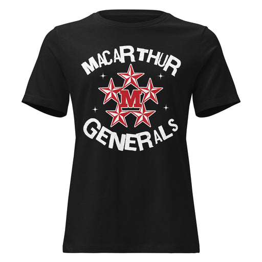 MacArthur High School Generals Women's Relaxed Fit T-shirt 228