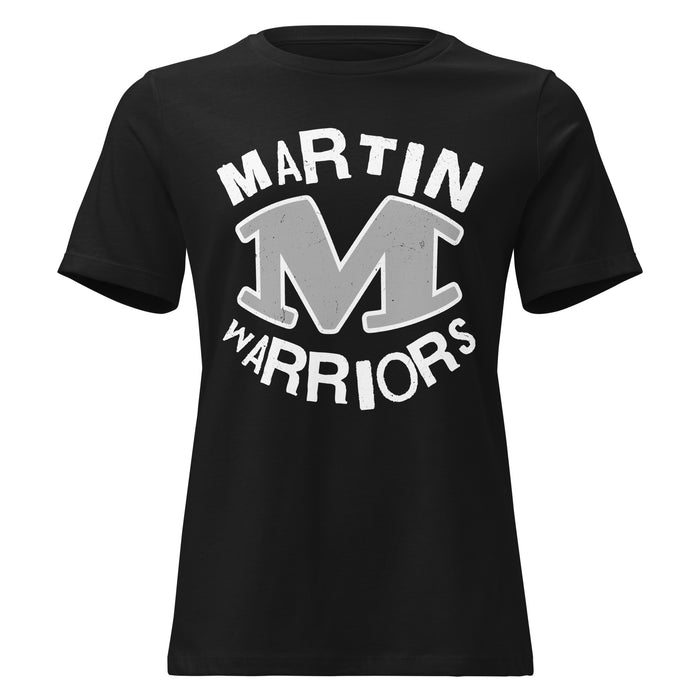 Martin High School Warriors Women's Relaxed Fit T-shirt 228