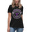 Student wearing Morton Ranch High School Mavericks Women's Relaxed Fit T-shirt 239