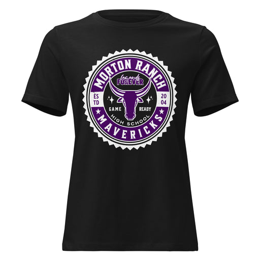 Morton Ranch High School Mavericks Women's Relaxed Fit T-shirt 203