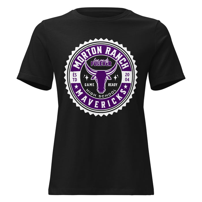 Morton Ranch High School Mavericks Women's Relaxed Fit T-shirt 203
