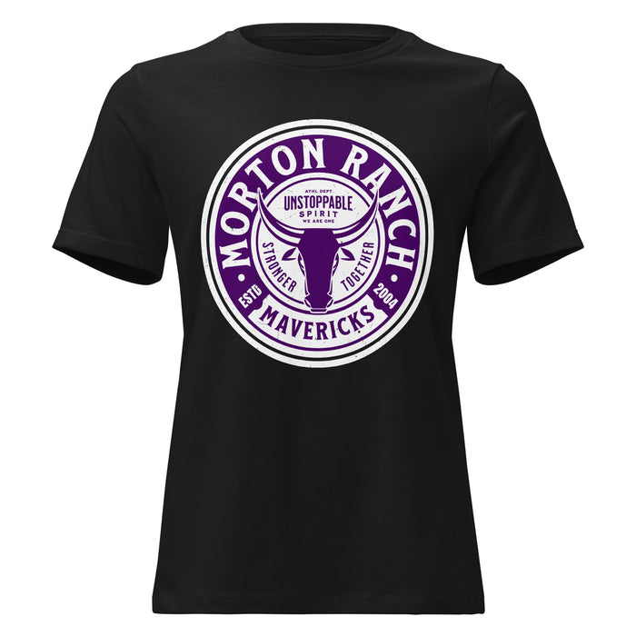Morton Ranch High School Mavericks Women's Relaxed Fit T-shirt 220