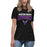 Lady wearing Morton Ranch High School Mavericks Women's Relaxed Fit T-shirt 234