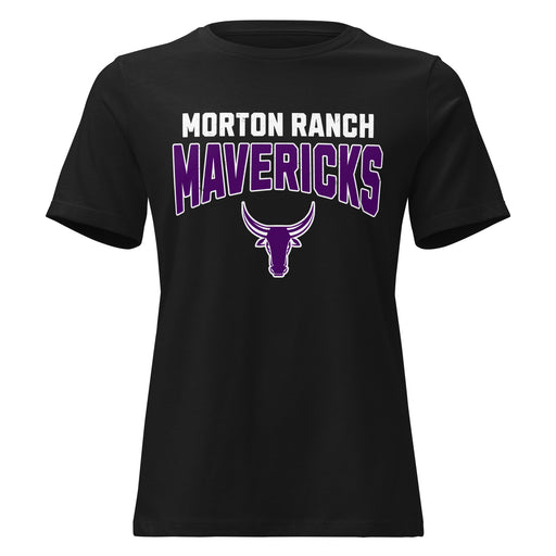 Morton Ranch High School Mavericks Women's Relaxed Fit T-shirt 234