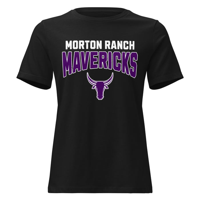 Morton Ranch High School Mavericks Women's Relaxed Fit T-shirt 234