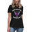 Student wearing Morton Ranch High School Mavericks Women's Relaxed Fit T-shirt 228