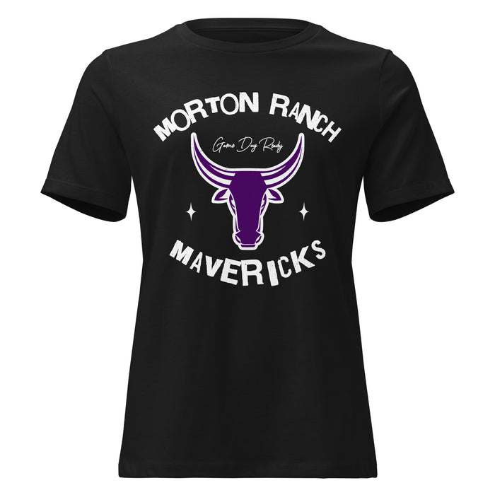 Morton Ranch High School Mavericks Women's Relaxed Fit T-shirt 228