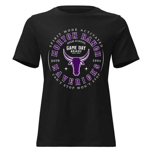 Morton Ranch High School Mavericks Women's Relaxed Fit T-shirt 214