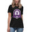 Female wearing Morton Ranch High School Mavericks Women's Relaxed Fit T-shirt 212