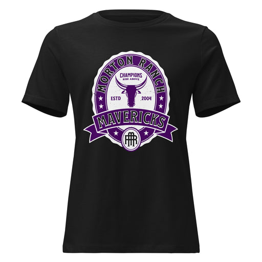 Morton Ranch High School Mavericks Women's Relaxed Fit T-shirt 212