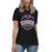 Female wearing Morton Ranch High School Mavericks Women's Relaxed Fit T-shirt 209