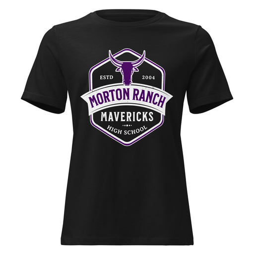 Morton Ranch High School Mavericks Women's Relaxed Fit T-shirt 209