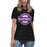 Front view of Morton Ranch High School Mavericks Women's Relaxed Fit T-shirt 011