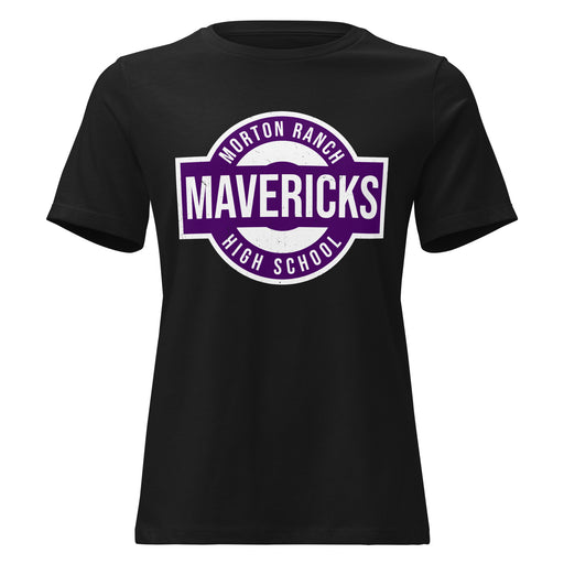 Morton Ranch High School Mavericks Women's Relaxed Fit T-shirt 011